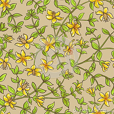 Tutsan vector pattern Vector Illustration