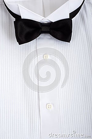 Tuxedo Shirt Background Stock Photo