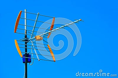 TV antenna Stock Photo