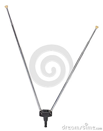 Tv antenna Stock Photo