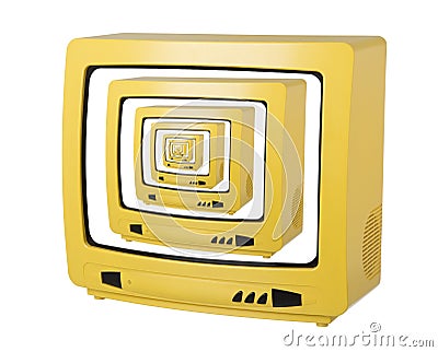 TV Eternity Stock Photo