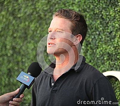 TV personality Billy Bush attends US Open 2016 semifinal match at USTA Billie Jean King National Tennis Center in New York Editorial Stock Photo