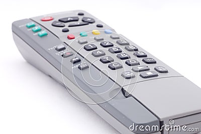 Tv remote Stock Photo