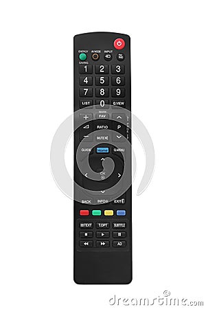 TV remote control Stock Photo