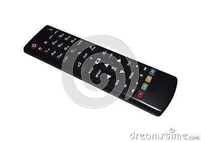 TV remote Stock Photo