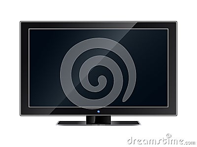 TV Screen Vector Illustration