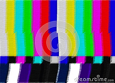 TV test image Stock Photo