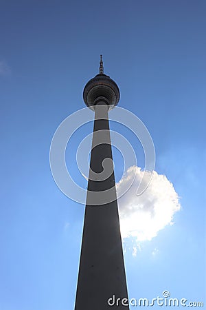 TV Tower in Berlin Editorial Stock Photo