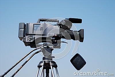 TV videocam Stock Photo