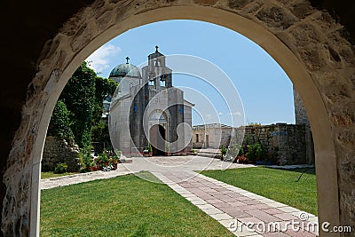 Tvrdos Monastery in Bosnia and Herzegovina Stock Photo