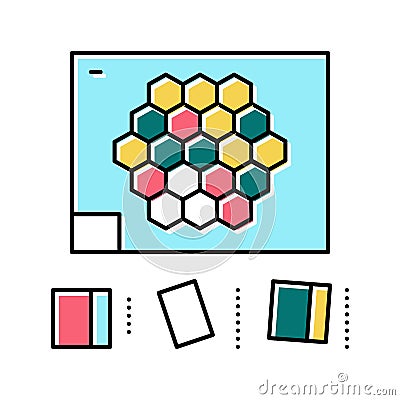 tween games color icon vector illustration Vector Illustration