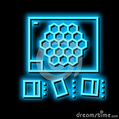 tween games neon glow icon illustration Vector Illustration