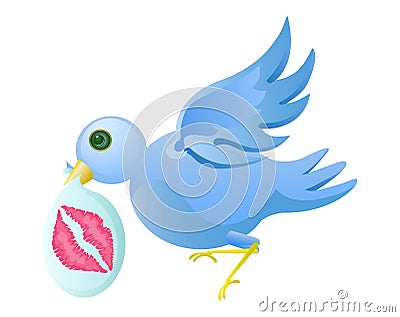 Tweet bird Vector Illustration