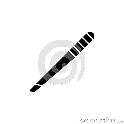 Tweezers icon element of make up icon for mobile concept and web apps. Thin line tweezers icon can be used for web and mobile. Stock Photo