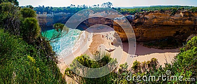 The Twelve Apostles by the Great Ocean Road in Victoria, Australia Editorial Stock Photo