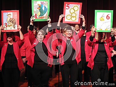 Twelve Days of Christmas Editorial Stock Photo