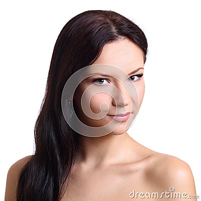 Twenty years girl Stock Photo