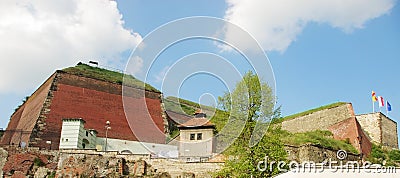 Twierdza Klodzko citadel panoramic view Stock Photo