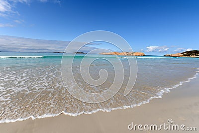 Twilight Beach, white sand and turquoise sea, Esperance, WA, Australia Stock Photo