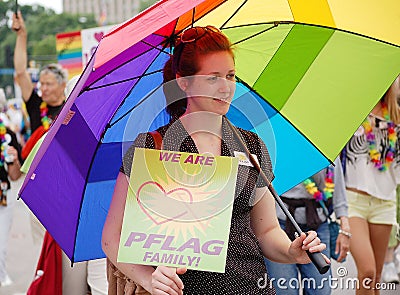 Twin Cities Gay Pride Parade Editorial Stock Photo