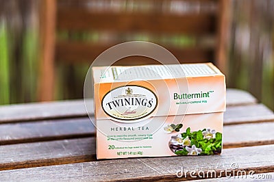 Twinings tea Editorial Stock Photo