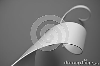 Twisted Steel Abstract. Stock Photo