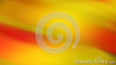 Twisted vibrant iridescent blurred gradient of red yellow orange colors with smooth movement of the gradient in the frame with Stock Photo