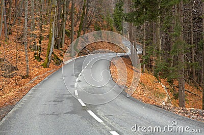 Twisting road Stock Photo