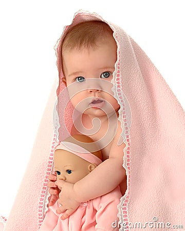 Two Baby Dolls Stock Photo