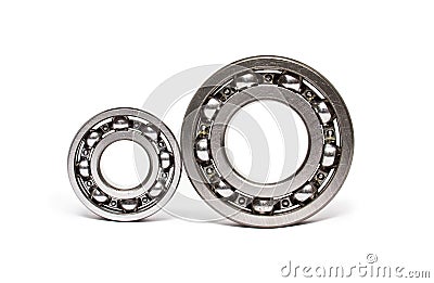 Two ball-bearings Stock Photo