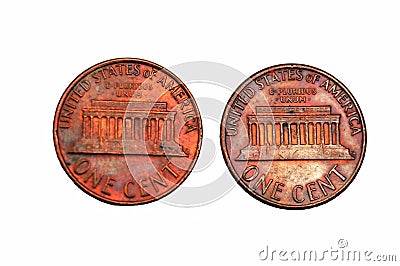 Two Cents Stock Photo