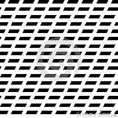 Two color Geomatric abstract repeat pattern computer generated image and wallpaper design Stock Photo