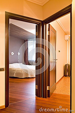 Two doors Stock Photo