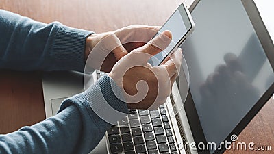 Two factor authentication identity verification Stock Photo