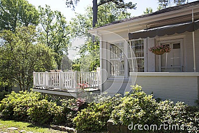 Two floors house in friendly cummunity Stock Photo