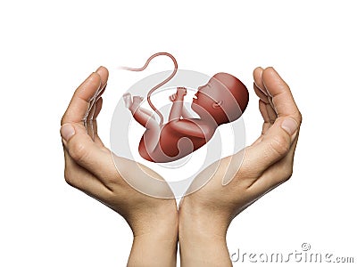 Concept of reproductive technologies. Stock Photo