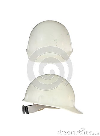 Two Hard Hats Stock Photo