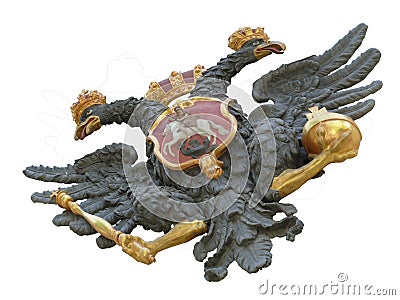 Two-headed eagle Stock Photo