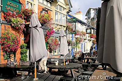 Two Inns, Poole, Dorset. Editorial Stock Photo