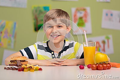 Two kinds of snacks Stock Photo