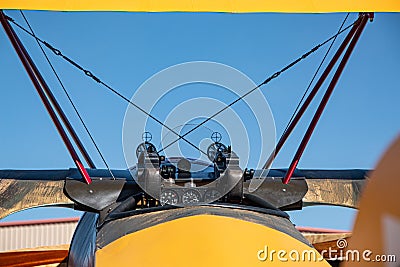 Two Machineguns (1) Stock Photo