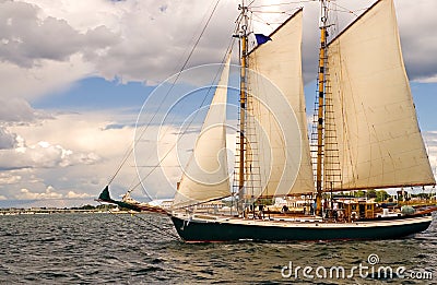 Two-masted Sailboat Royalty Free Stock Photos - Image: 2684428