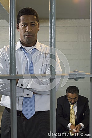 Two Men In Prison Cell Stock Photography CartoonDealer #29662868