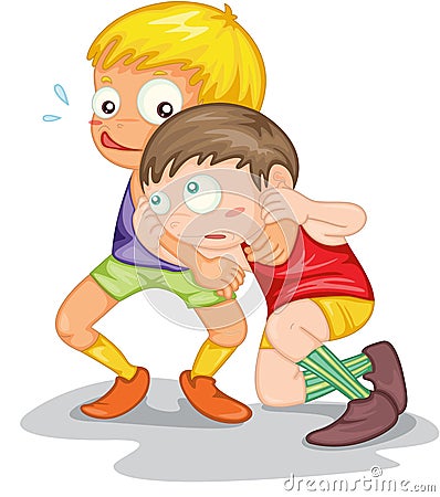 Two Naughty Boys Stock Photo - Image: 14256400