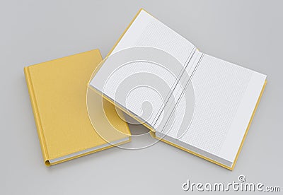 Two notebooks Stock Photo