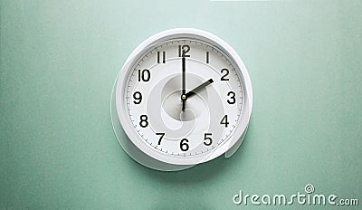 Two o`clock Stock Photo