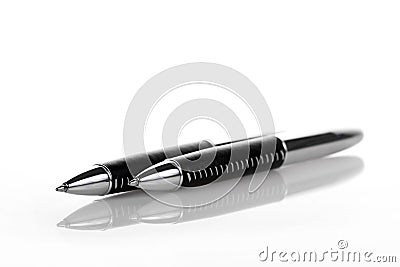 Two pens Stock Photo