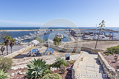 Two Rocks Marina at Wanneroo in the north of Perth, Western Australia Stock Photo