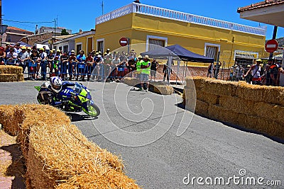 Two Stroke Road Racing Editorial Stock Photo