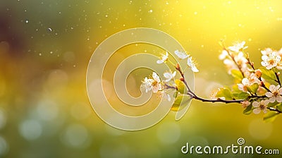 Two_woven_spring_flower_in_the_rain_in_1690444709942_1 Stock Photo